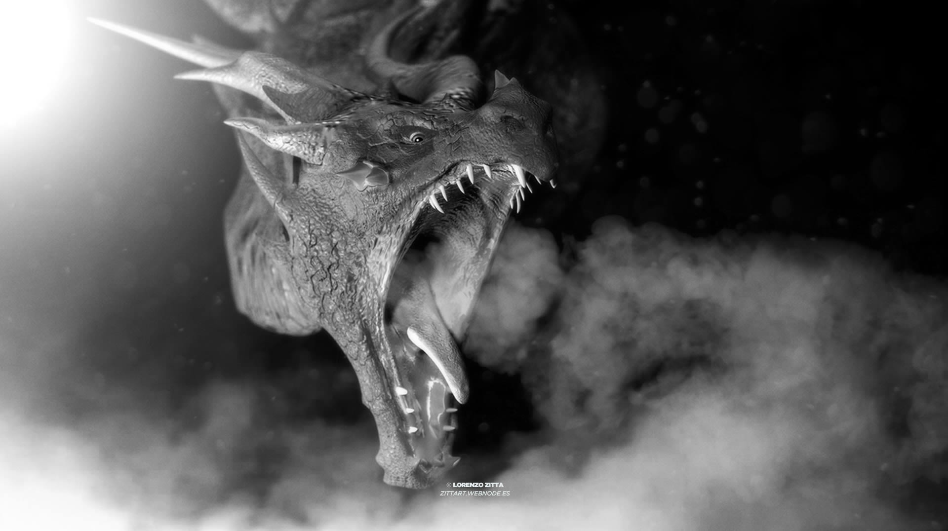 Lorenzo Zitta - Dragon - LightWave 3D